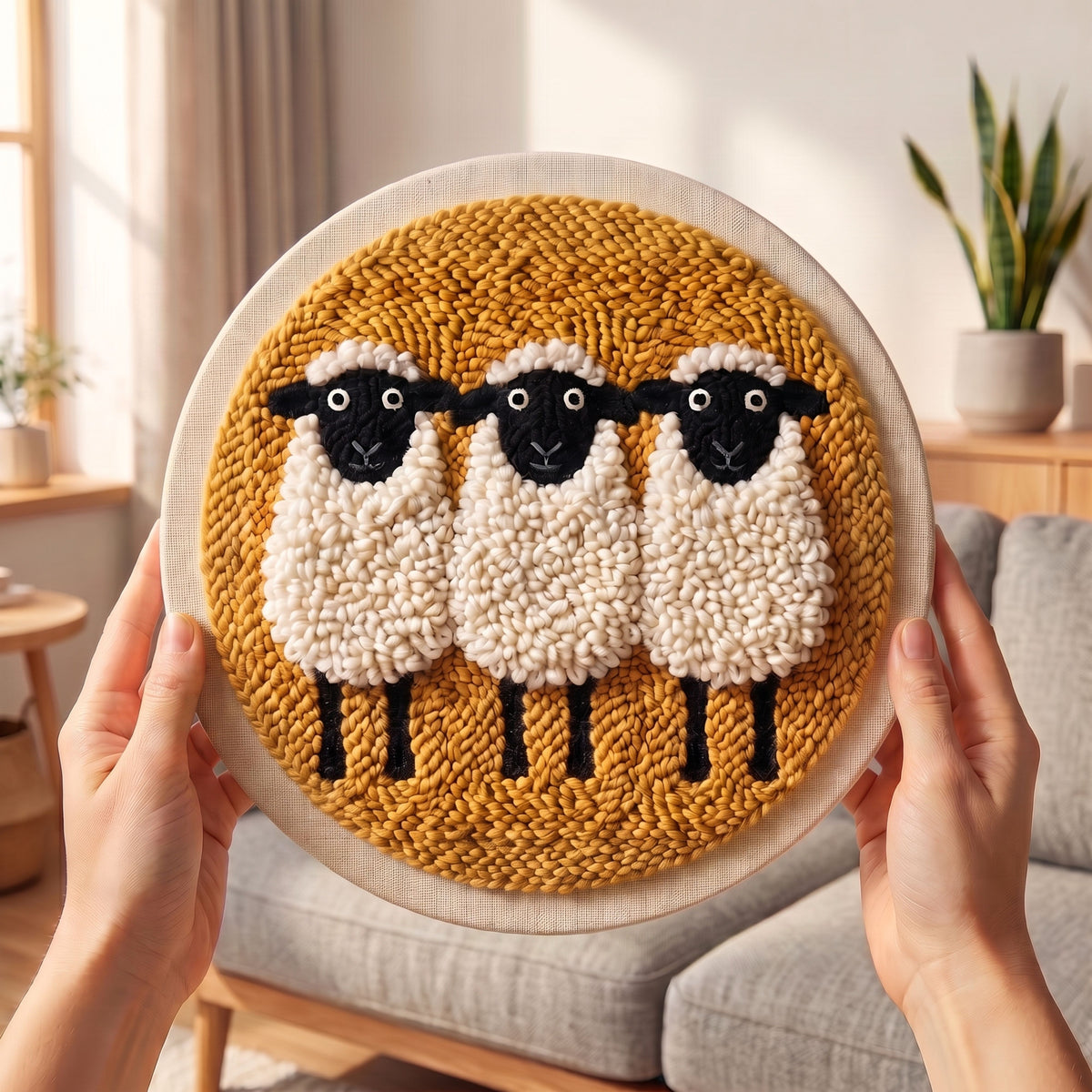 Punch Needle Kit - Sweet Sheep