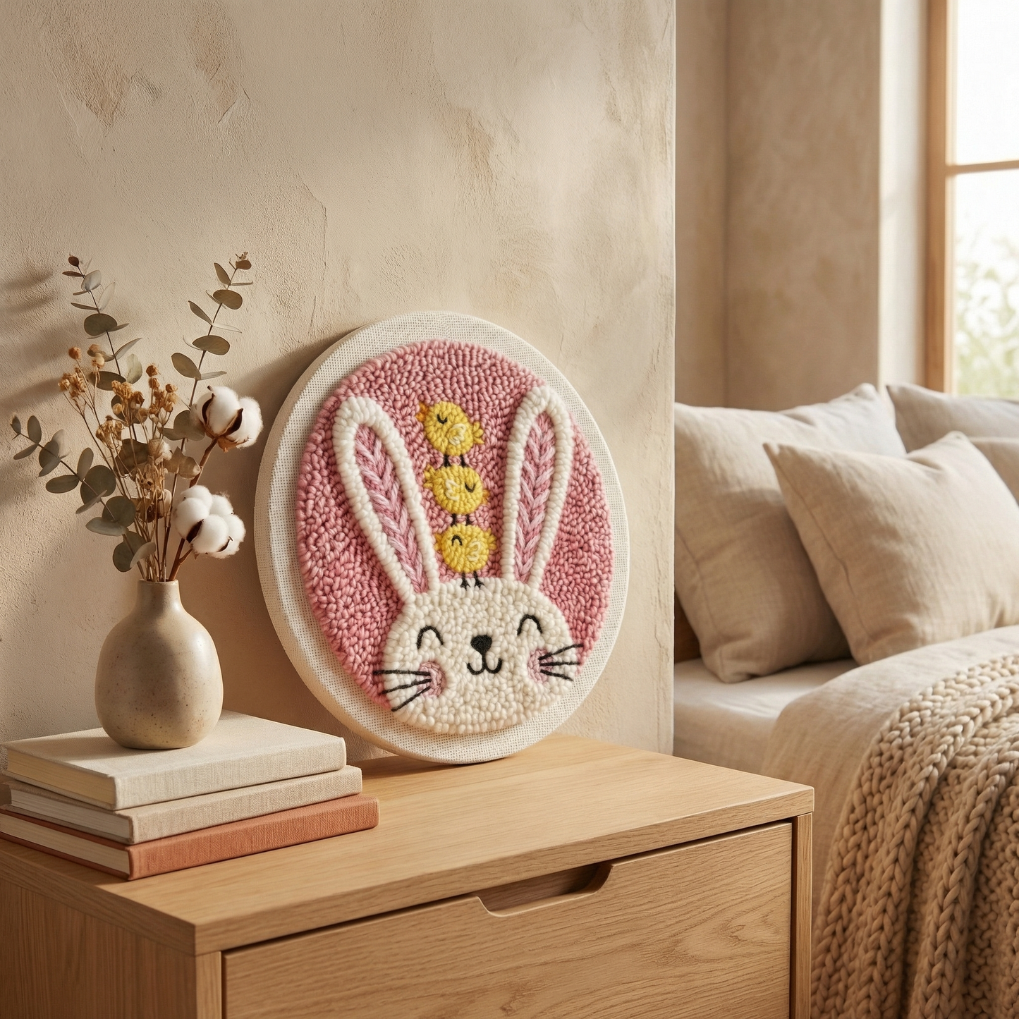 Punch Needle Set – Hase & Küken