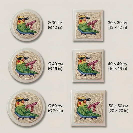 Punch Needle Kit - Stylish Parrot
