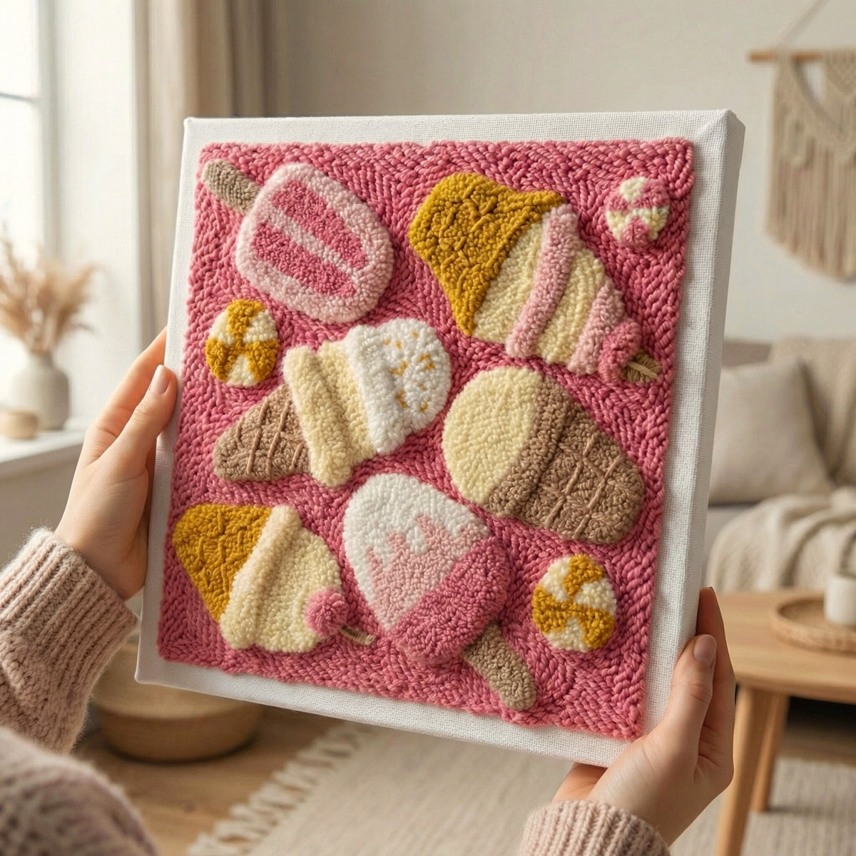Punch needle embroidery tutorial - Getting started with your Tonia Art kit.