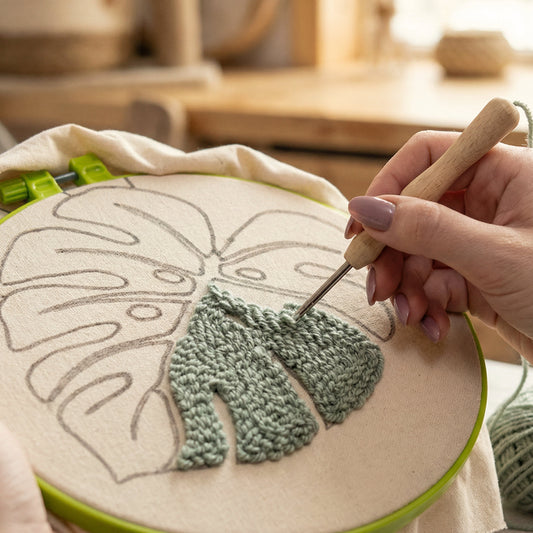 5 conseils pour réussir votre premier tableau en Punch Needle