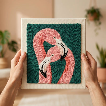 Punch needle embroidery tutorial - Getting started with your Tonia Art kit.