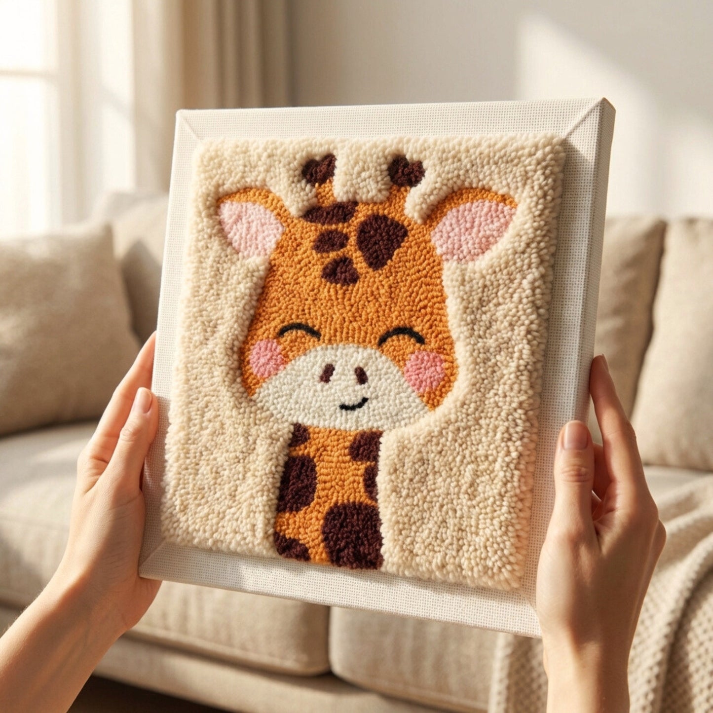 Punch Needle Kit - Giraffe