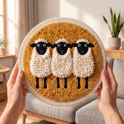 Punch Needle Kit - Sweet Sheep