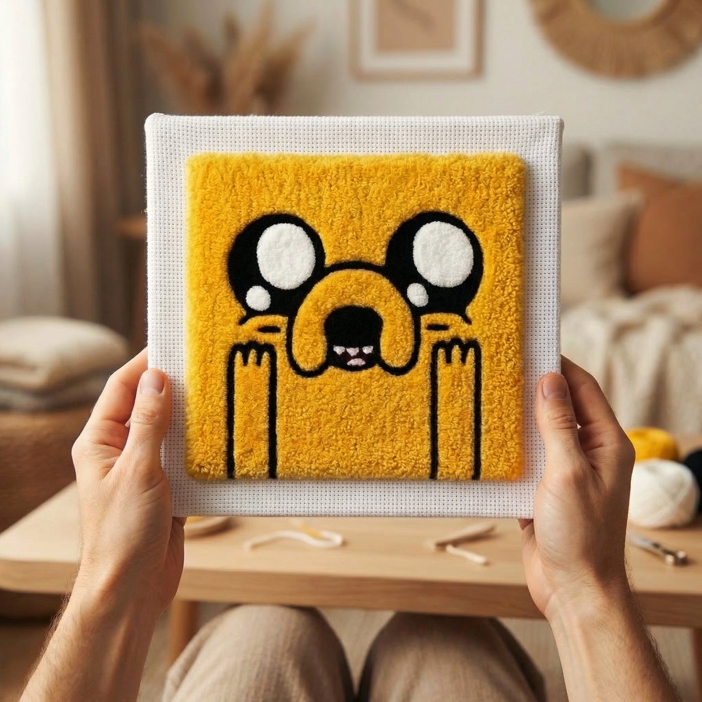 Punch Needle Kit - Jake the Funny Dog