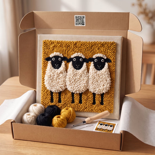 Punch Needle Kit - Sweet Sheep