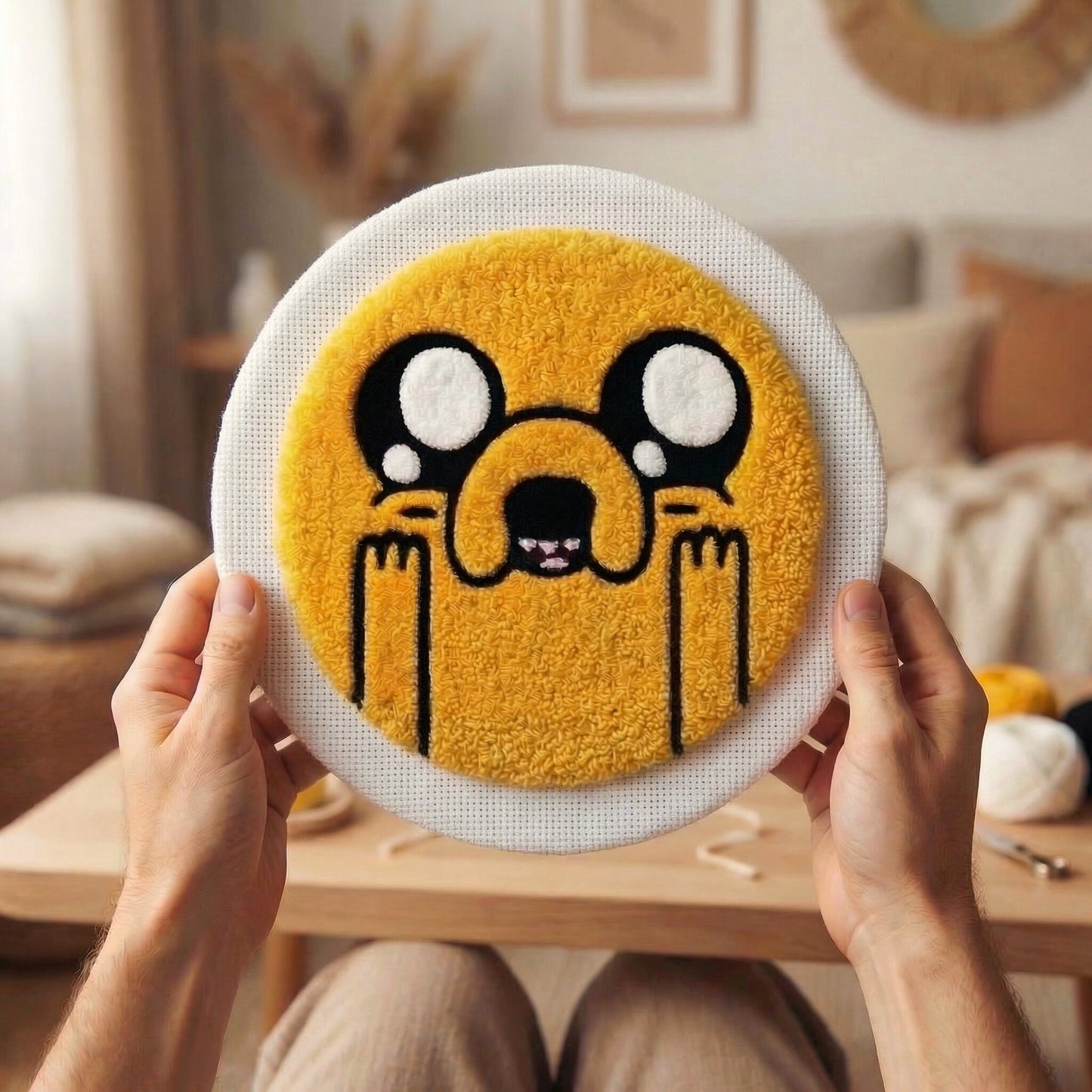 Punch Needle Kit - Jake the Funny Dog