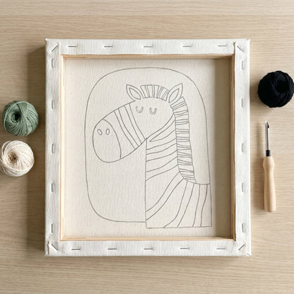 Punch needle embroidery tutorial - Getting started with your Tonia Art kit.