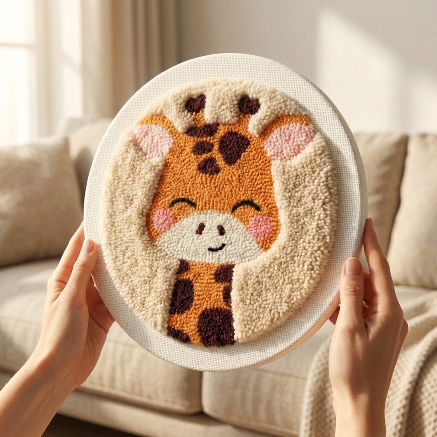 Punch Needle Kit - Giraffe