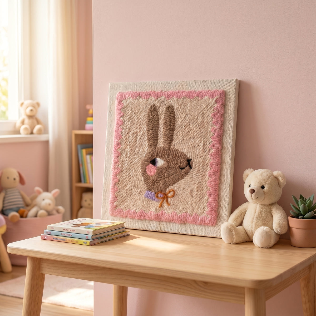 Punch needle embroidery tutorial - Getting started with your Tonia Art kit.