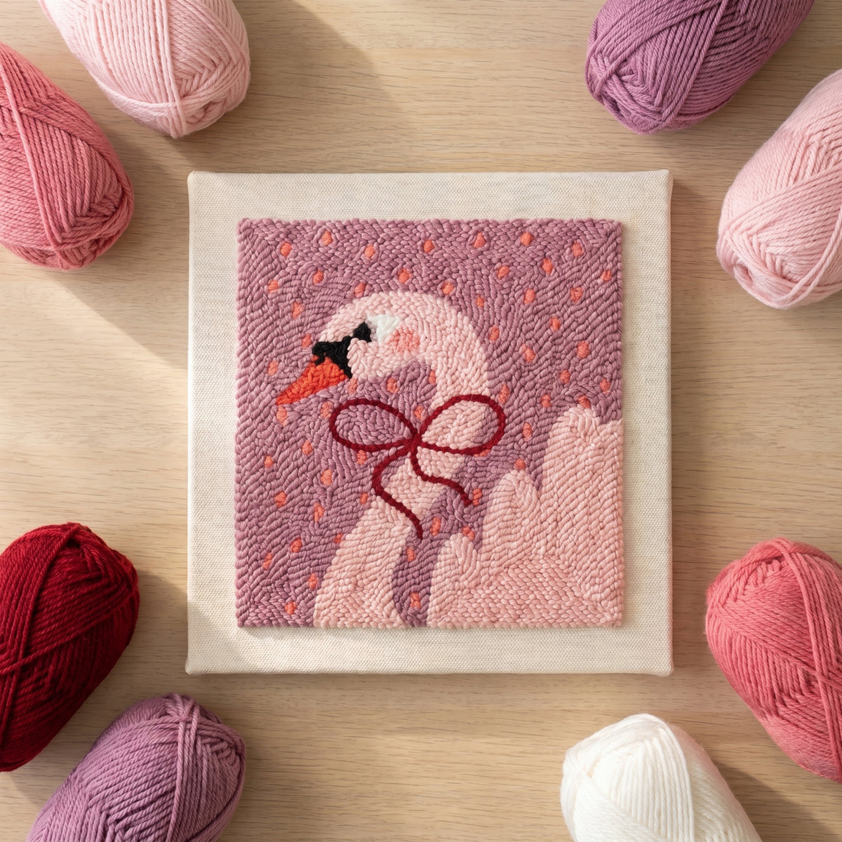 Punch needle embroidery tutorial - Getting started with your Tonia Art kit.