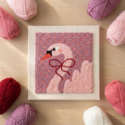 Punch needle embroidery tutorial - Getting started with your Tonia Art kit.