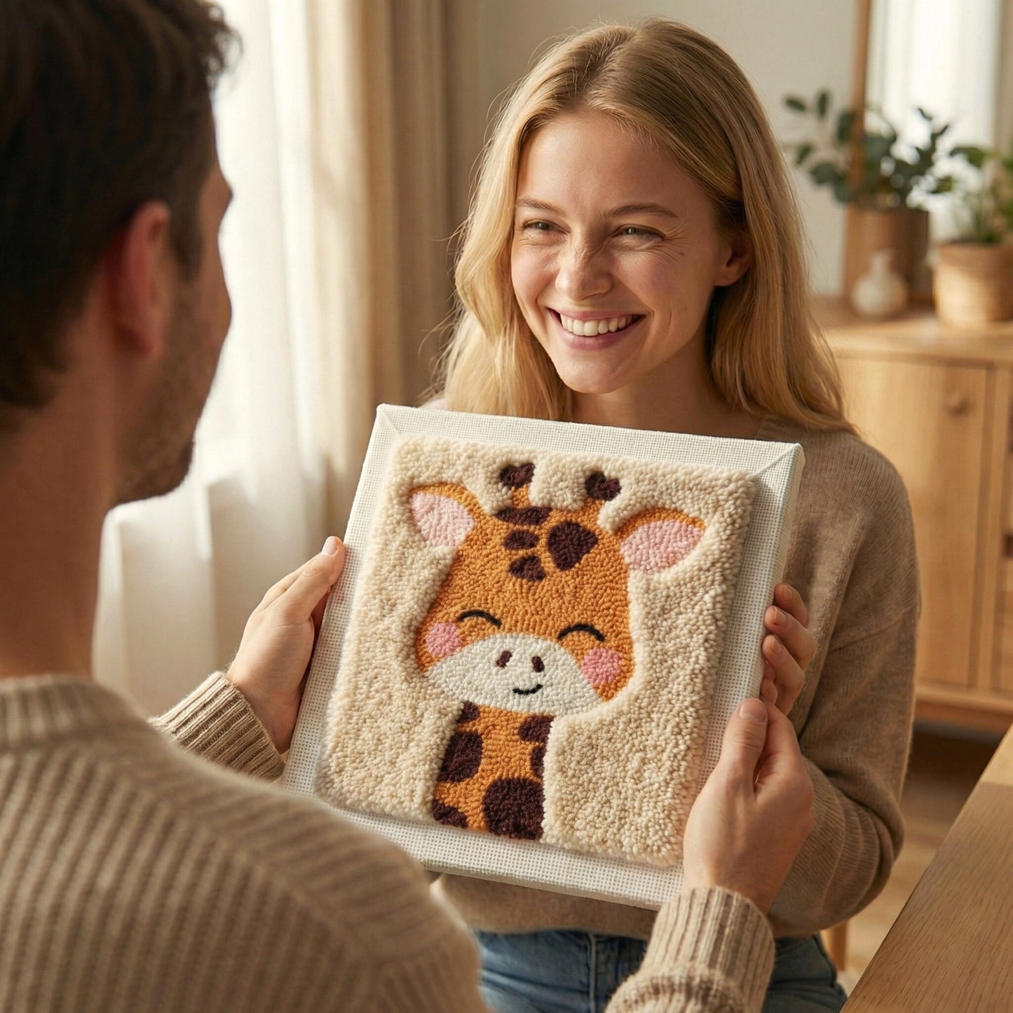 Punch Needle Kit - Giraffe