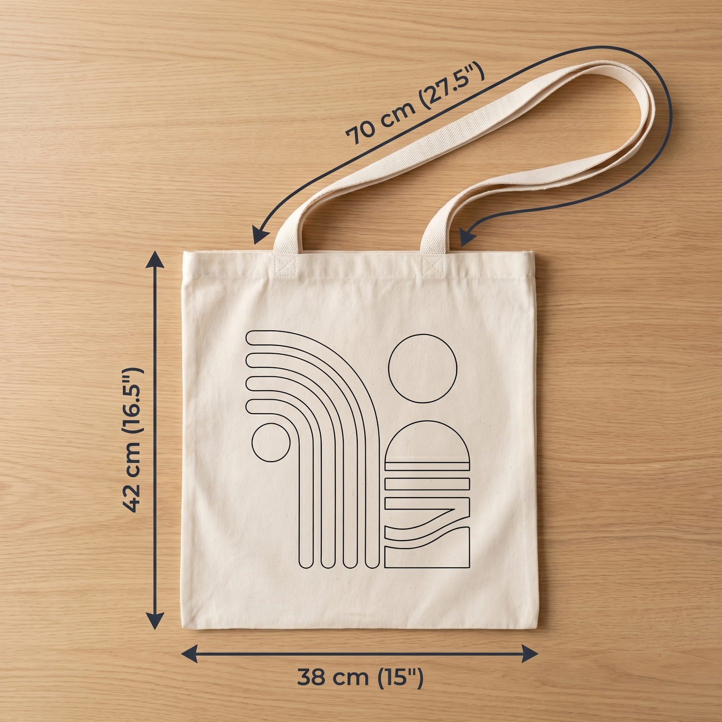 Punch Needle Tote Bag Kit – Bohemian Sun | DIY Tote Bag