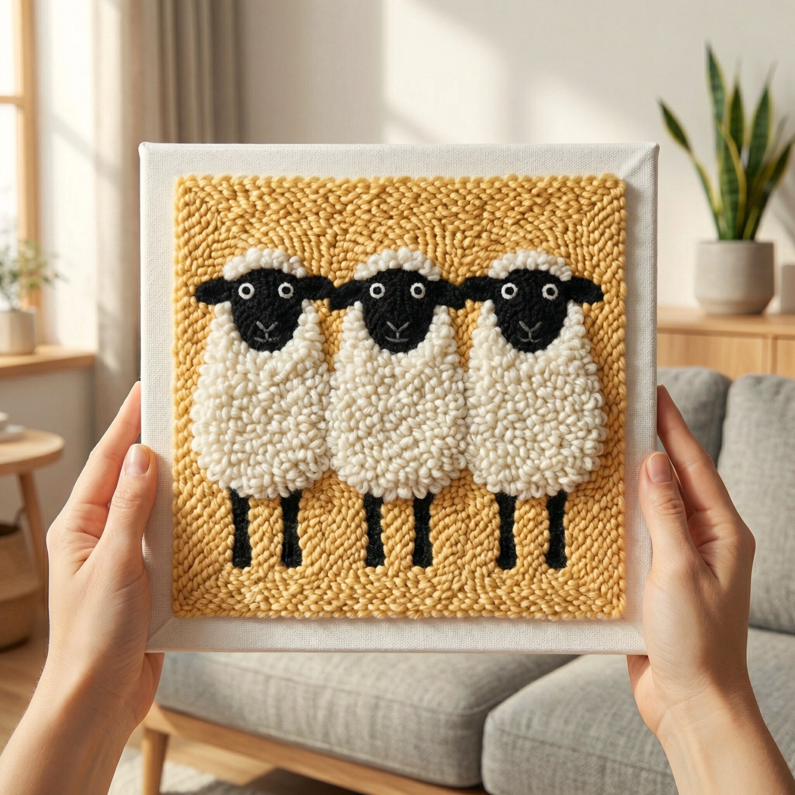 Punch Needle Kit - Sweet Sheep – Tonia Art
