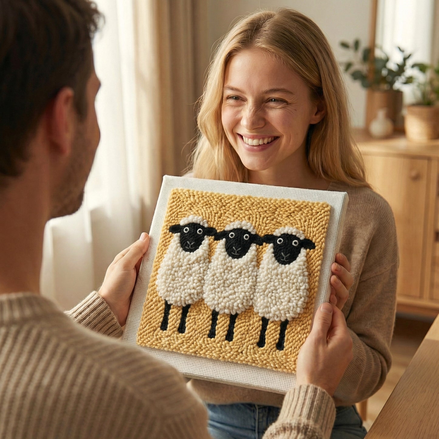Punch Needle Kit - Sweet Sheep