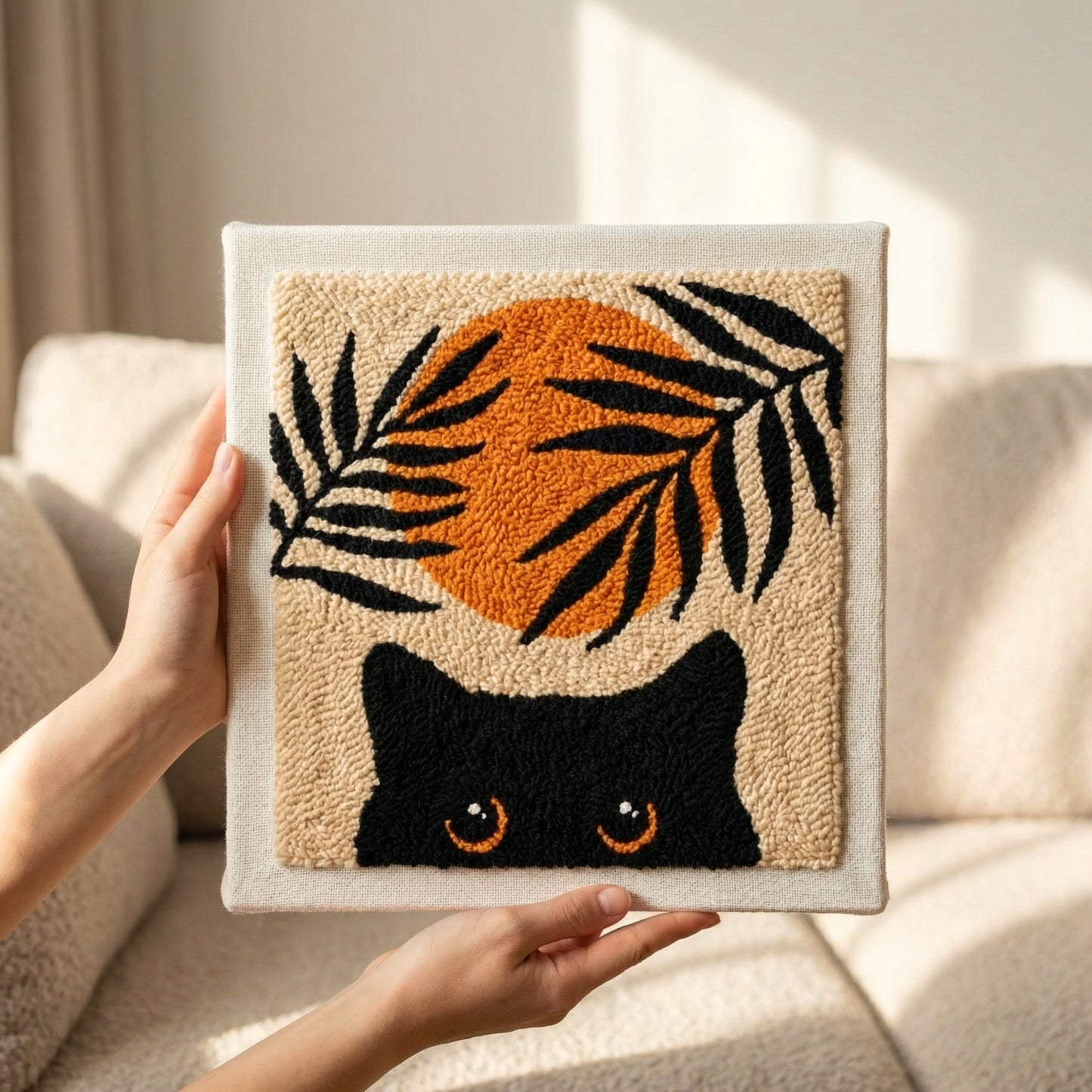 Punch Needle Kit - Cat Portrait