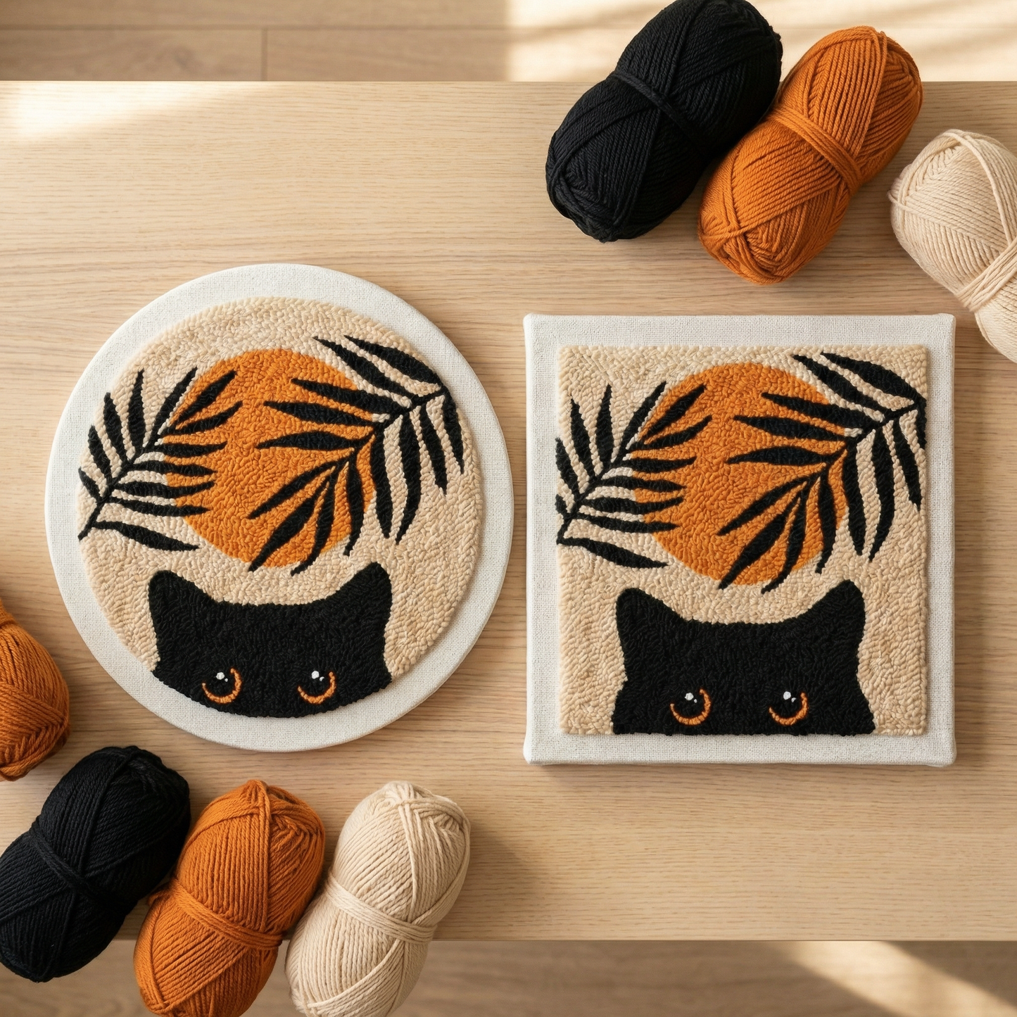 Punch Needle Kit - Cat Portrait
