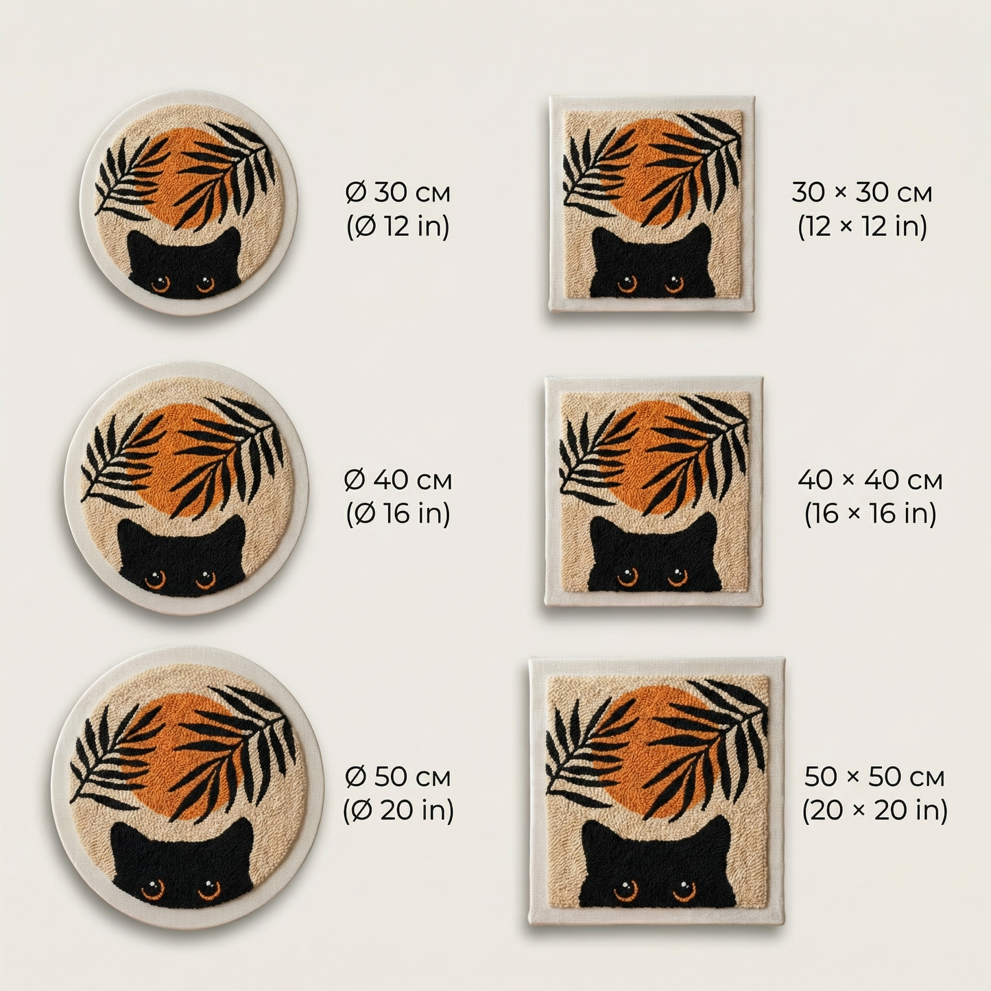 Punch Needle Kit - Cat Portrait