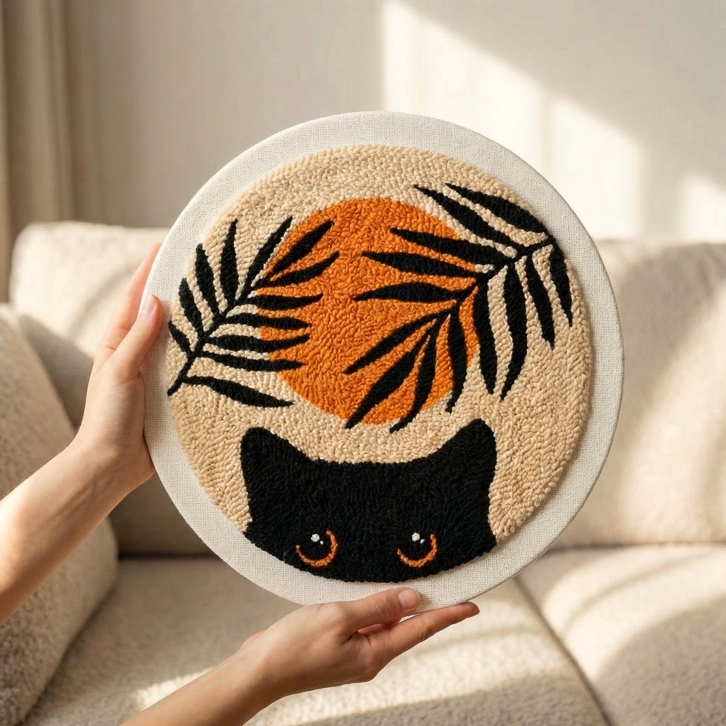 Punch Needle Kit - Cat Portrait