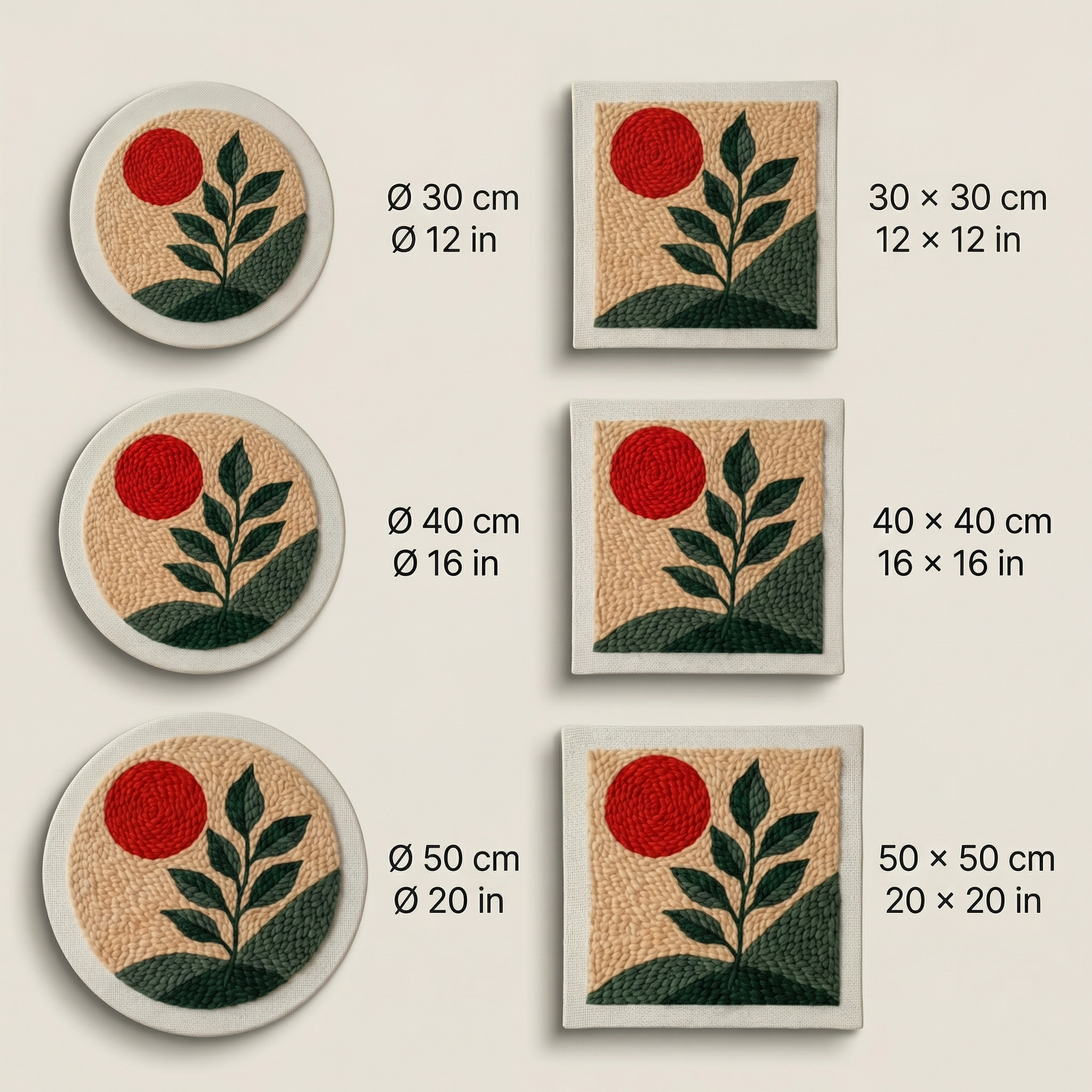 Kit Punch Needle -  Équilibre Zen
