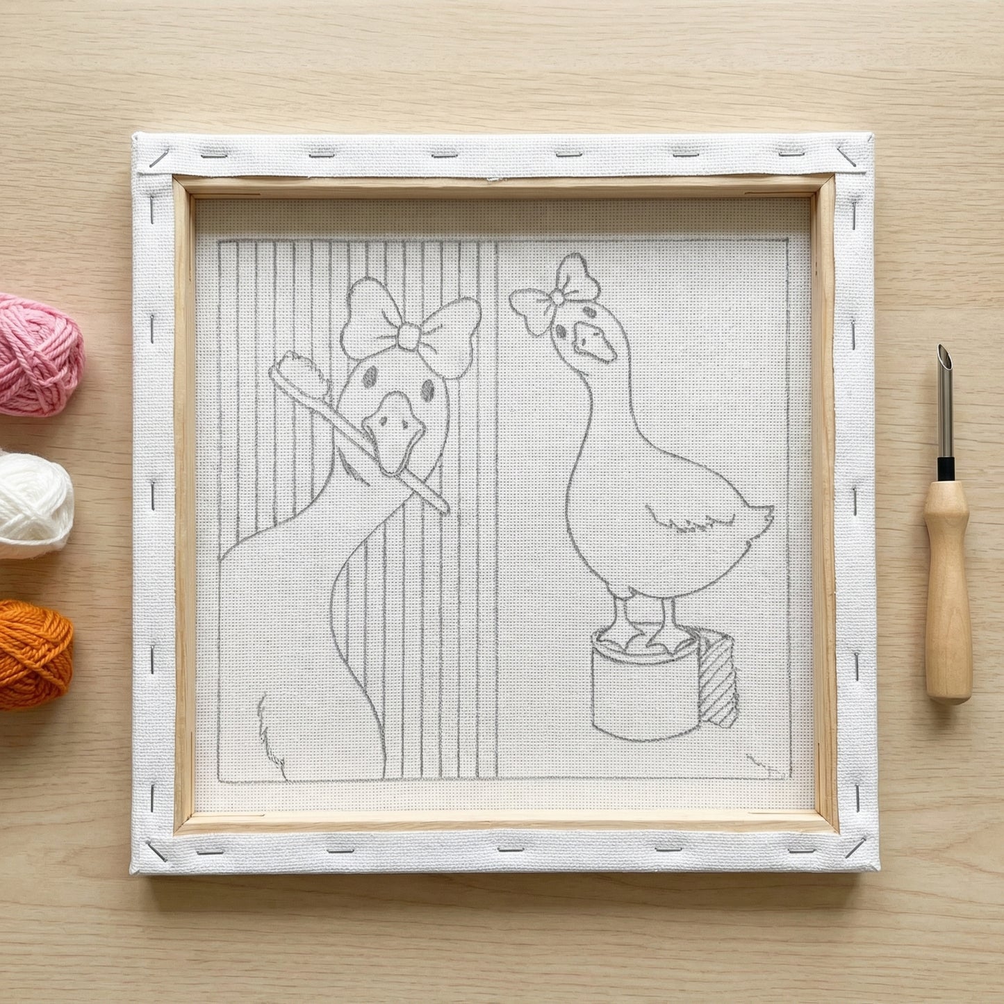 Kit Punch Needle -  Douceur du Matin
