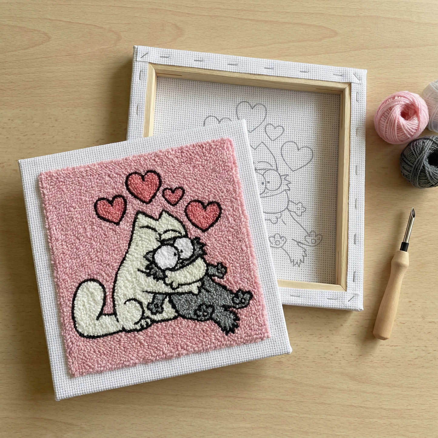Kit Punch Needle -  Couple Parfait