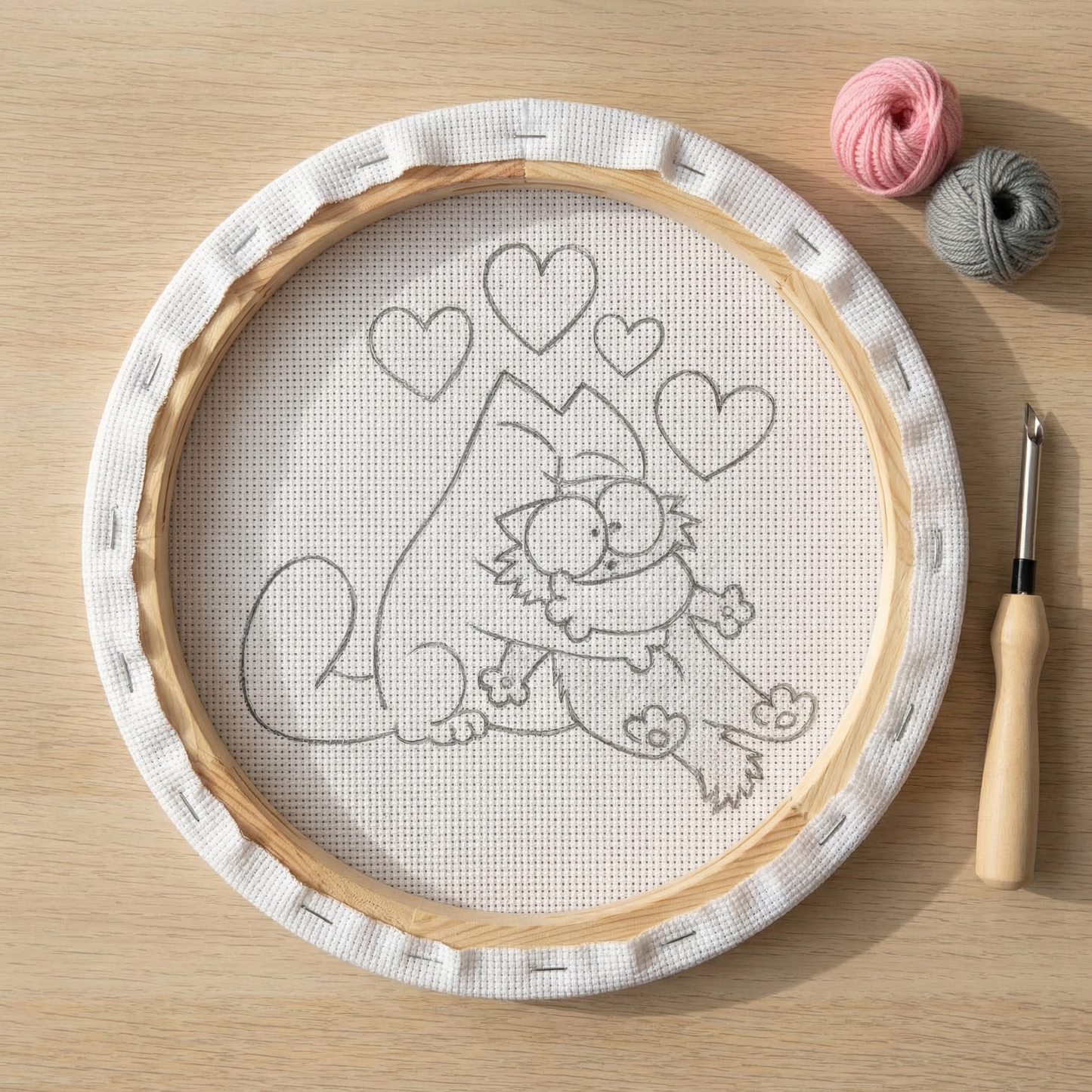 Kit Punch Needle -  Couple Parfait