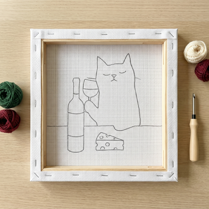 Punch needle embroidery tutorial - Getting started with your Tonia Art kit.