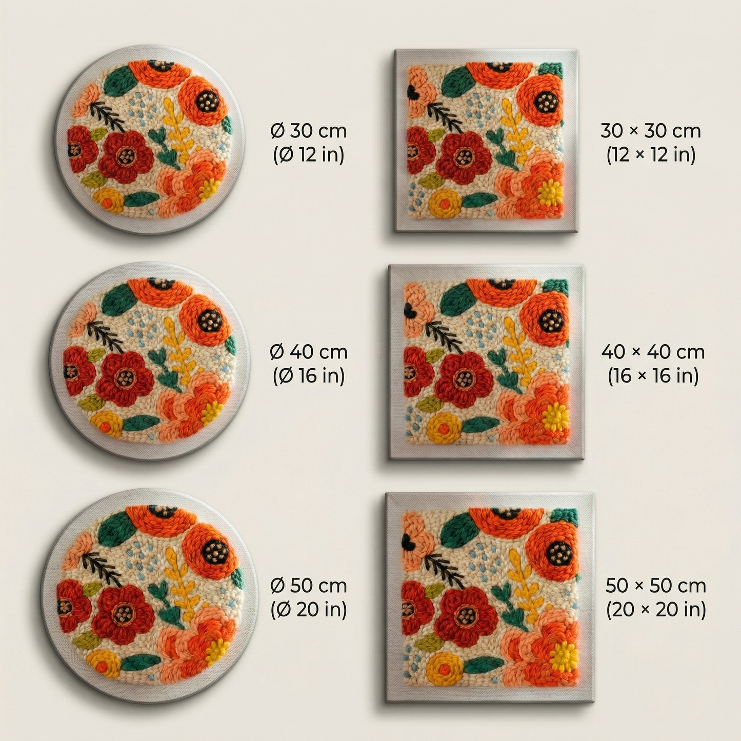 Punch Needle Kit - Flourishing Beauty