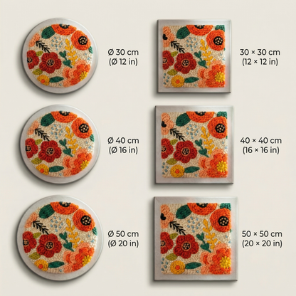 Punch needle embroidery tutorial - Getting started with your Tonia Art kit.