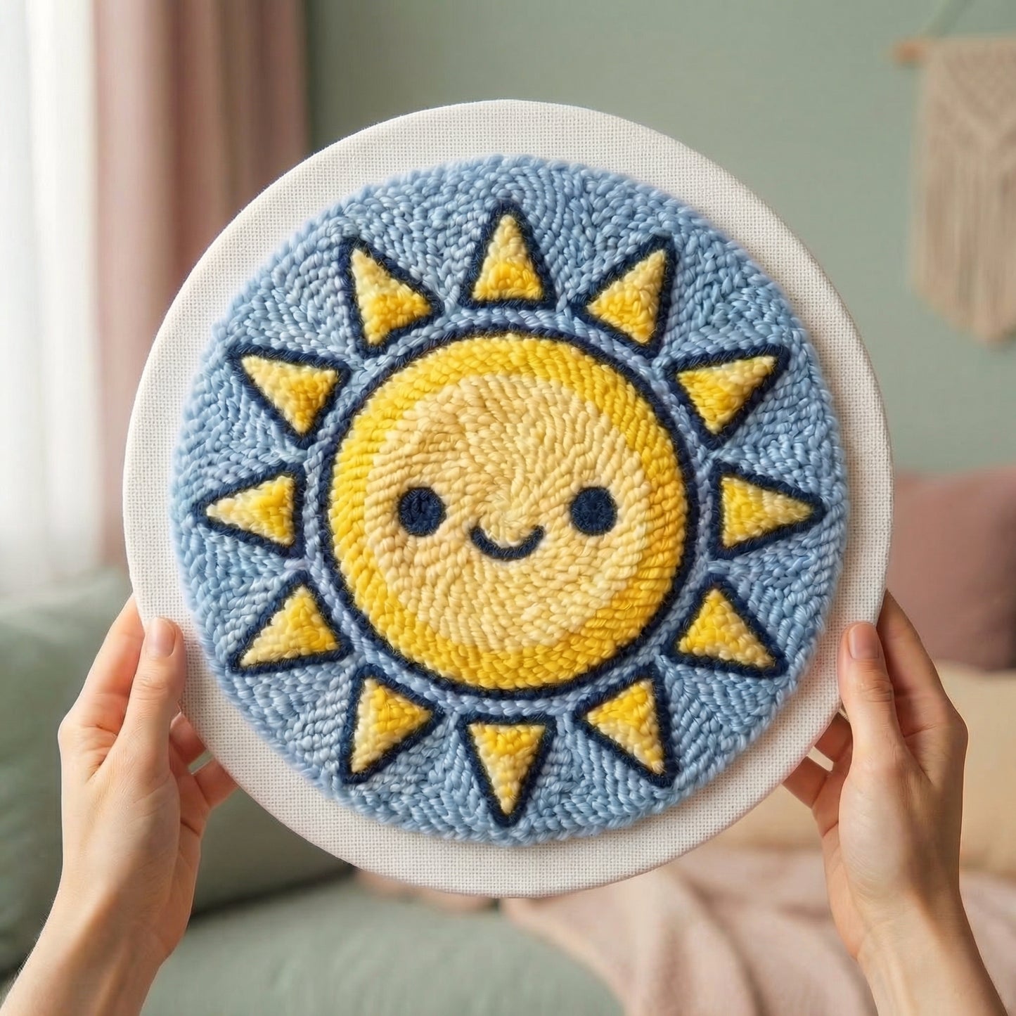 Punch Needle Set - Sonnige Lächeln