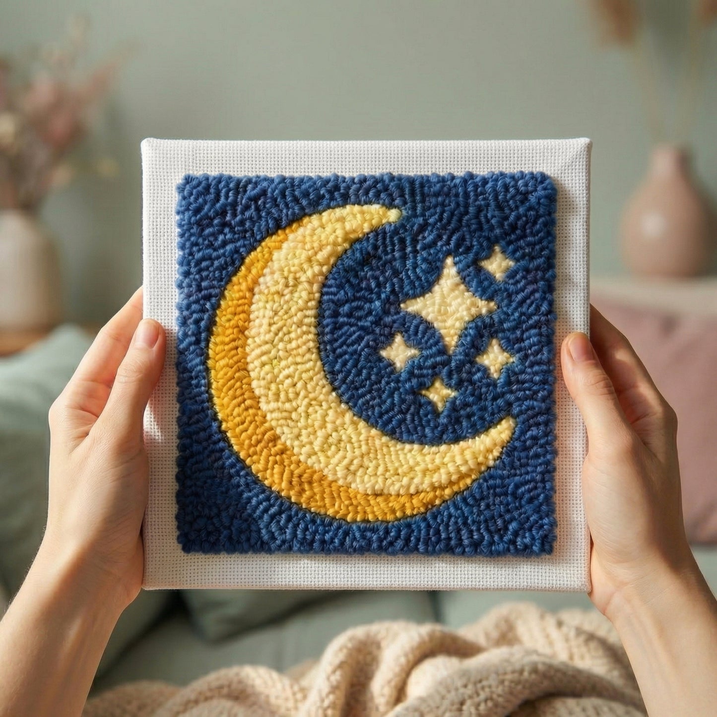 Punch Needle-Set – Harmonie der Mitternacht