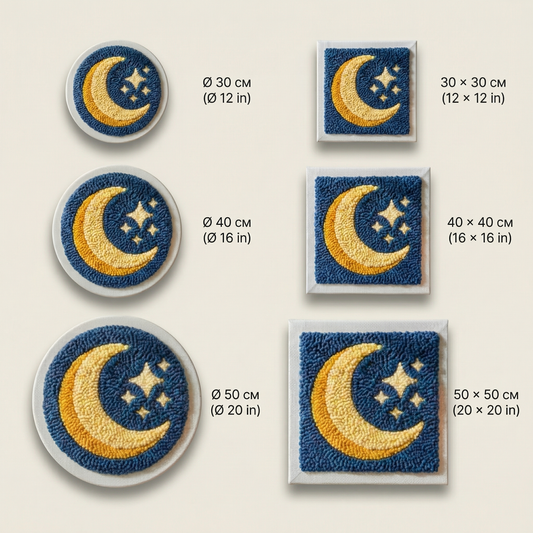 Punch Needle Kit - Midnight Harmony