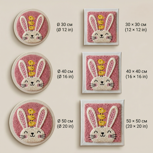 Punch Needle Kit - Rabbit & Chicks