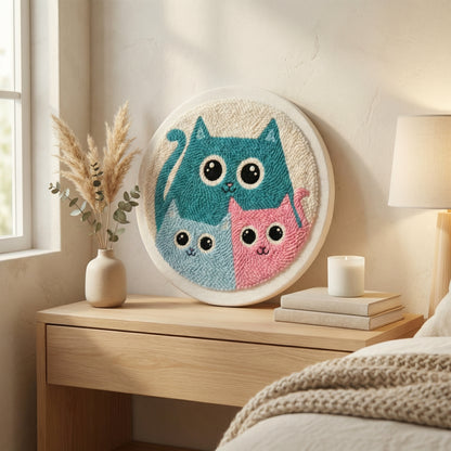 Punch needle embroidery tutorial - Getting started with your Tonia Art kit.