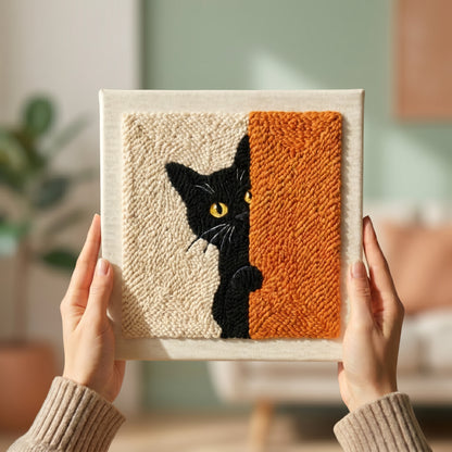 Punch needle embroidery tutorial - Getting started with your Tonia Art kit.