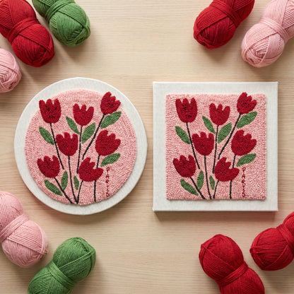 Punch needle embroidery tutorial - Getting started with your Tonia Art kit.