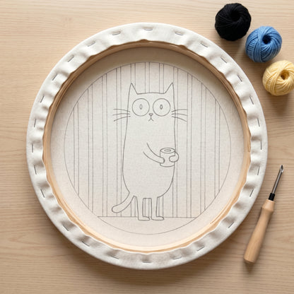 Punch needle embroidery tutorial - Getting started with your Tonia Art kit.