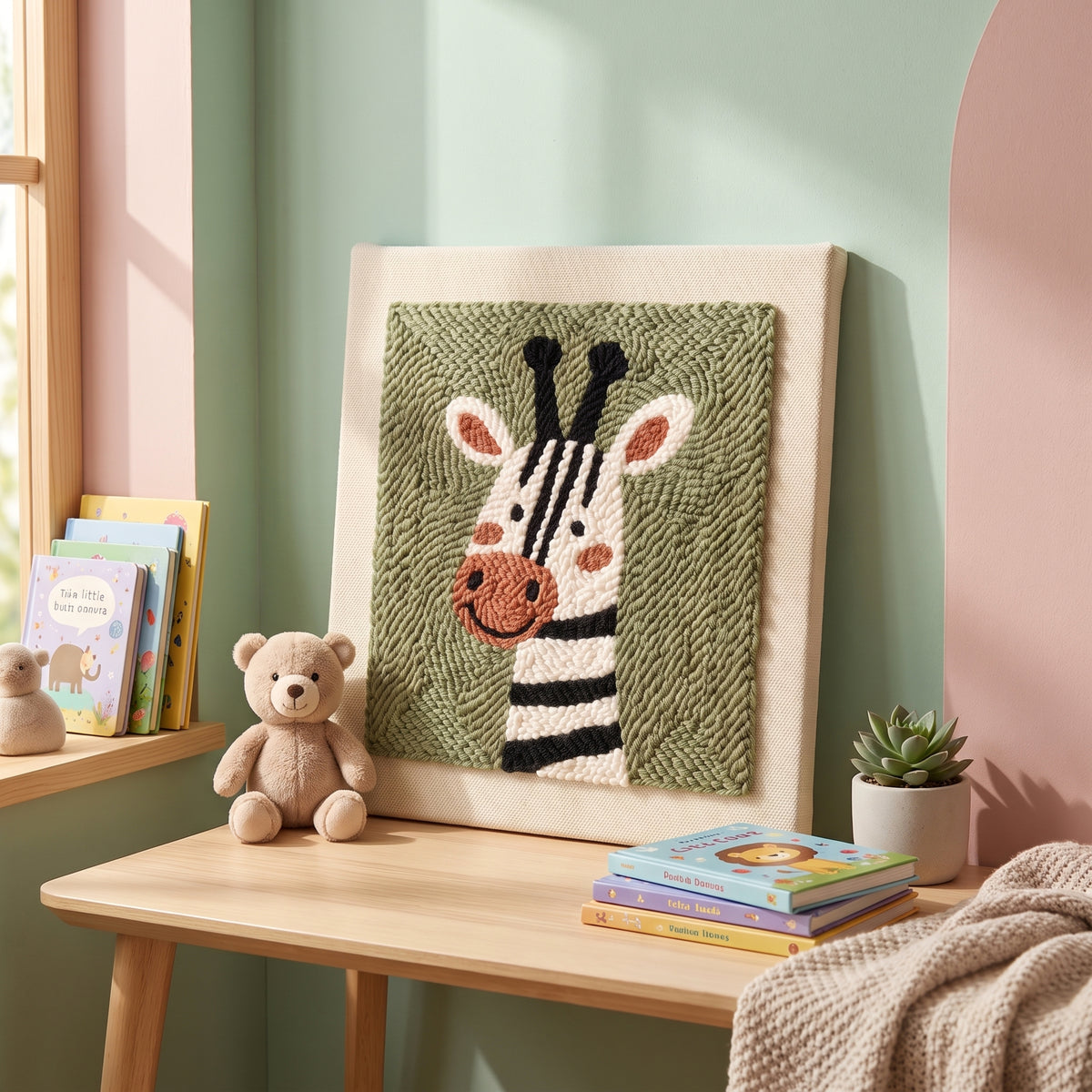 Punch needle embroidery tutorial - Getting started with your Tonia Art kit.