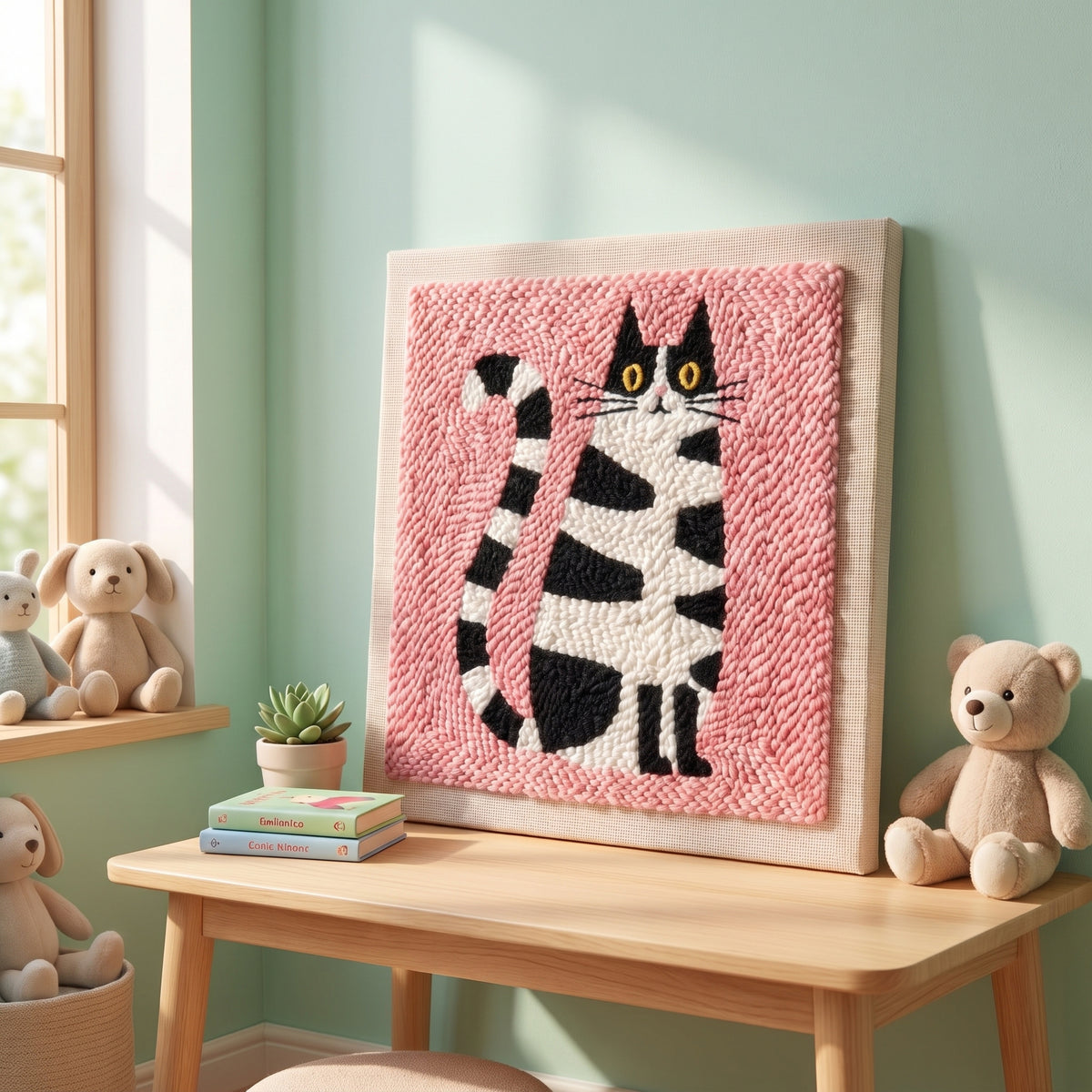 Punch needle embroidery tutorial - Getting started with your Tonia Art kit.