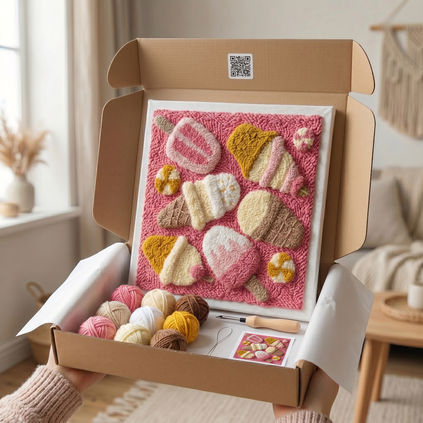 Punch Needle Kit — Iced Sweetness
