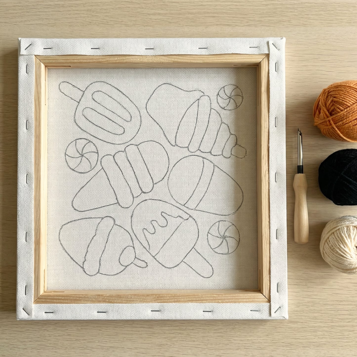 Punch Needle Kit — Iced Sweetness