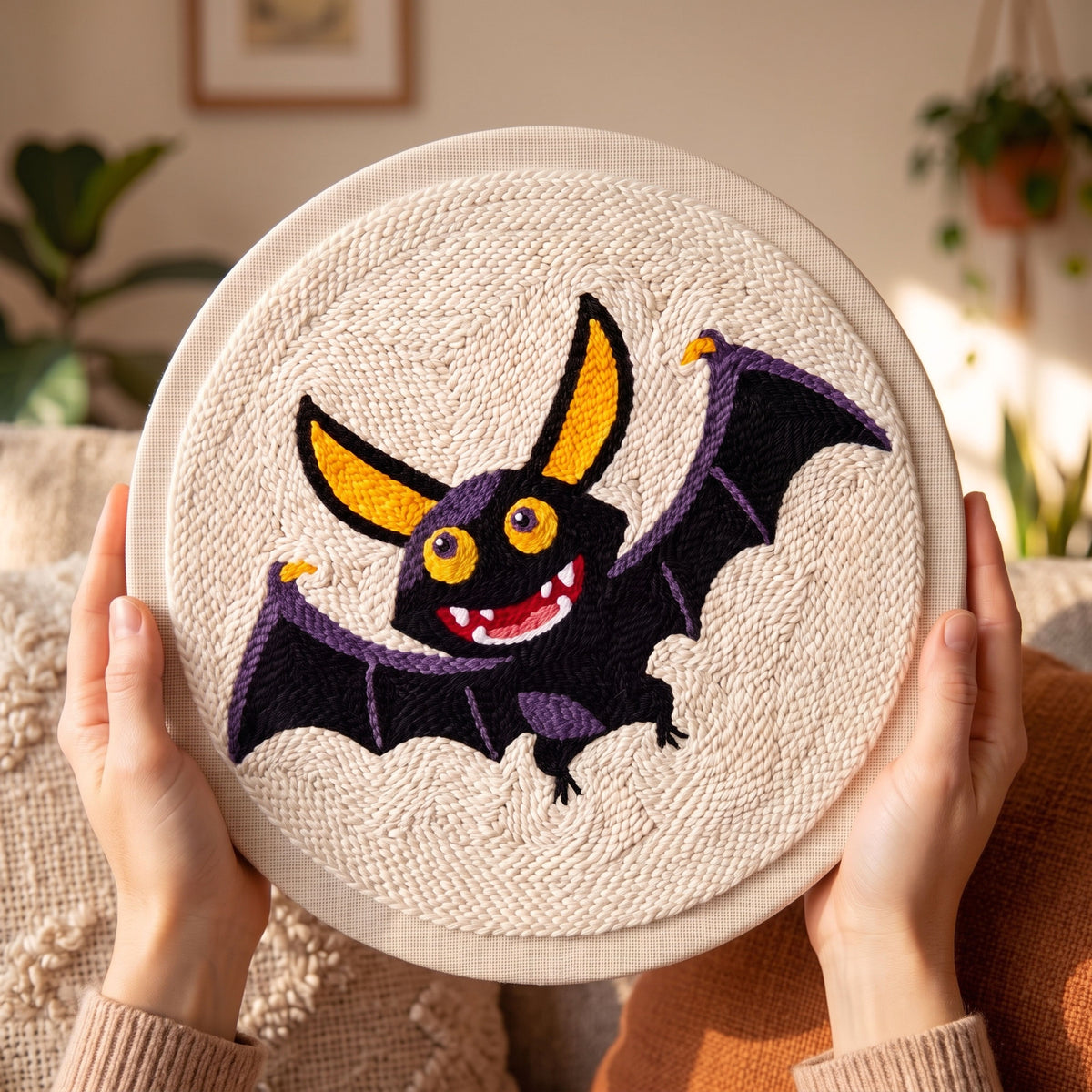Punch needle embroidery tutorial - Getting started with your Tonia Art kit.