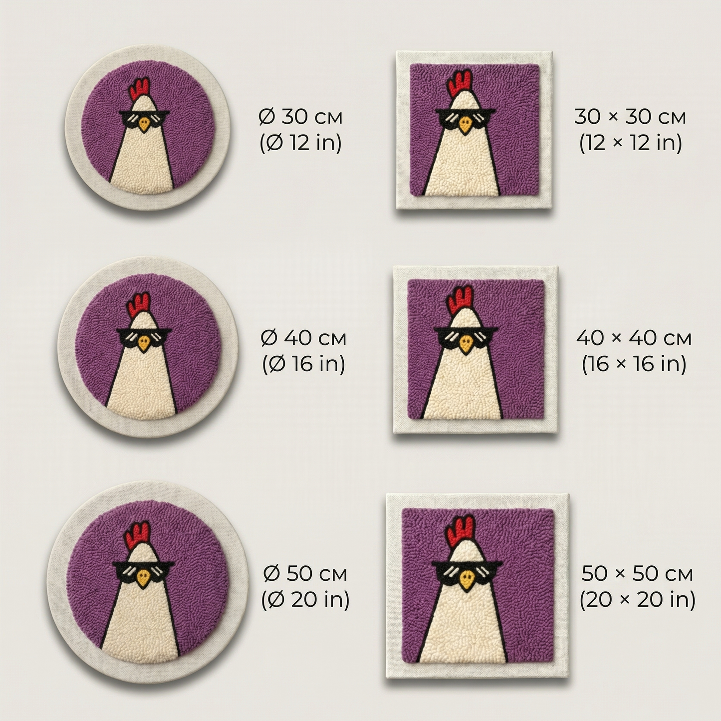 Punch Needle Kit - Country Hen