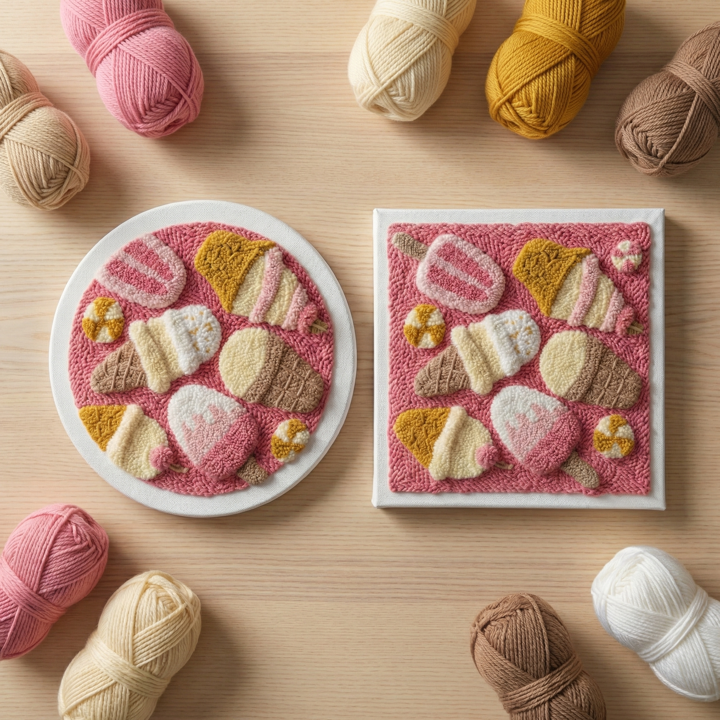 Punch Needle Kit — Iced Sweetness